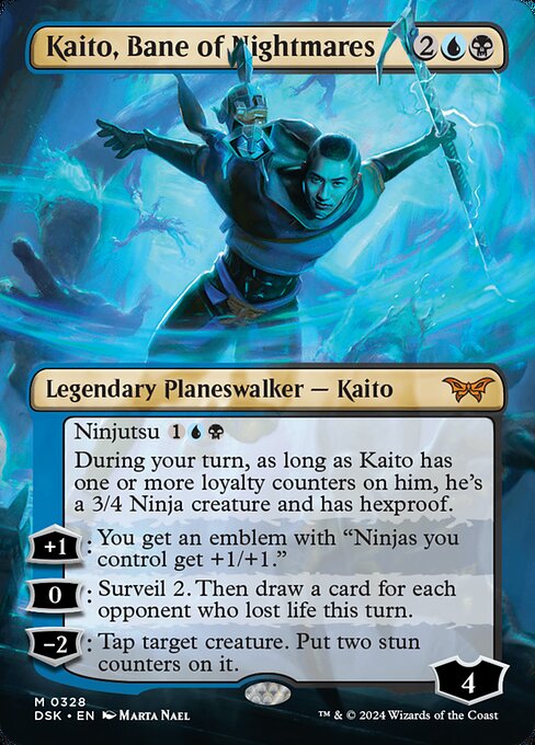 Kaito, Feind der Albträume (V.1) XDSK-328 Mythic Near Mint Englisch Foil