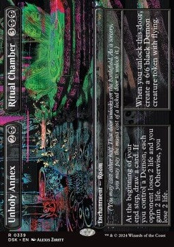 Unholy Annex // Ritual Chamber XDSK-339 Rare Near Mint Englisch Foil