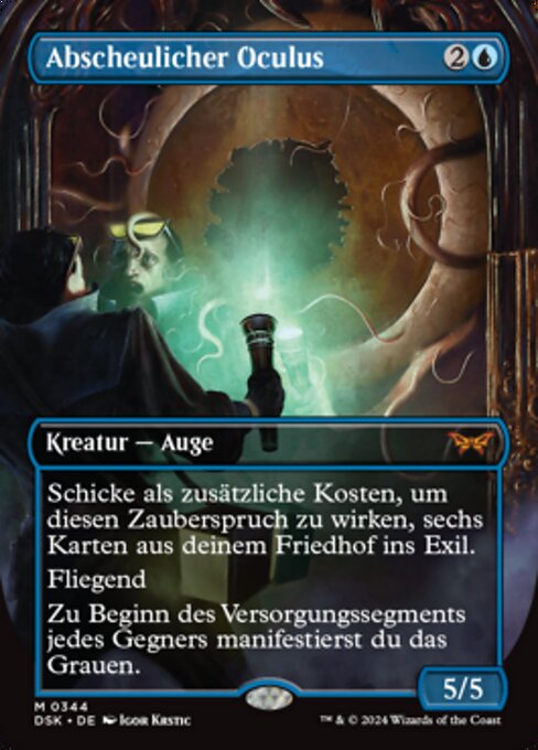 Abscheulicher Oculus XDSK-344 Mythic Near Mint Deutsch