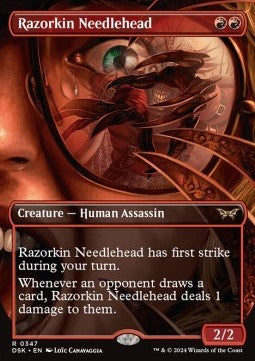 Razorkin Needlehead XDSK-347 Rare Near Mint Englisch