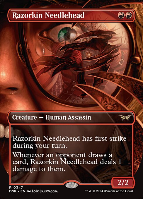 Razorkin Needlehead XDSK-347 Rare Near Mint Englisch
