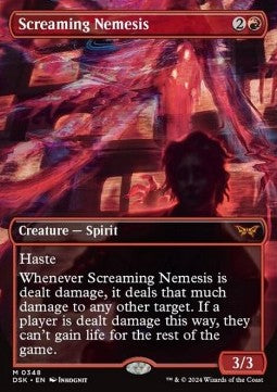 Kreischende Nemesis XDSK-348 Mythic Near Mint Englisch Foil