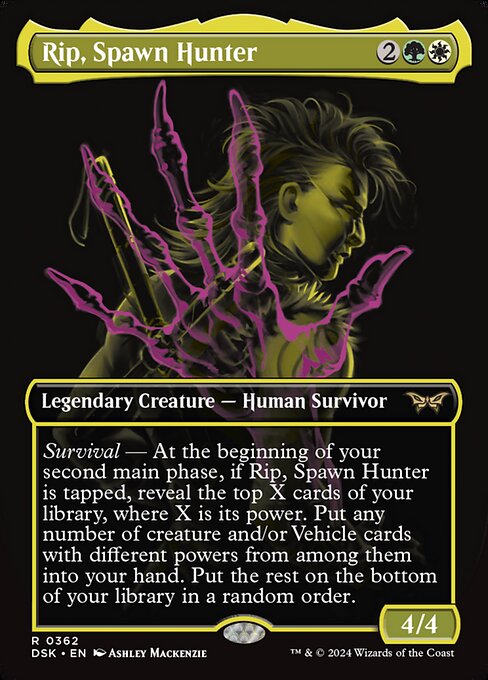 Rip, Spawn Hunter XDSK-362 Rare Near Mint Englisch