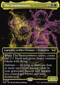 The Swarmweaver XDSK-363 Rare Near Mint Englisch Foil