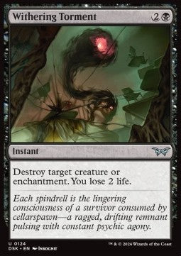 Withering Torment DSK-124 Uncommon Near Mint Englisch