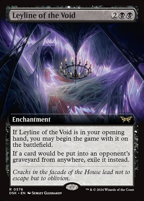 Leyline of the Void XDSK-376 Rare Near Mint Englisch Foil