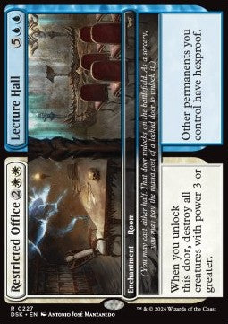 Restricted Office // Lecture Hall DSK-227 Rare Excellent Englisch Foil