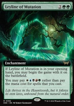 Ley-Linie der Mutation XDSK-382 Rare Near Mint Englisch Foil