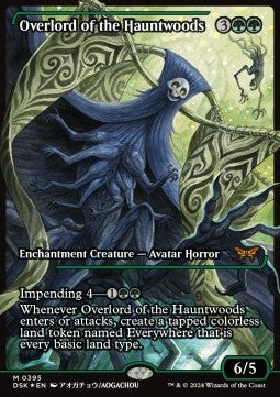 Overlord of the Hauntwoods XDSK-395 Mythic Near Mint Englisch Foil