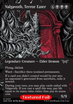 Valgavoth, Terror Eater XDSK-407 Mythic Near Mint Englisch Foil