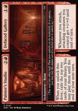 Painter's Studio // Defaced Gallery DSK-147 Uncommon Excellent Englisch Foil