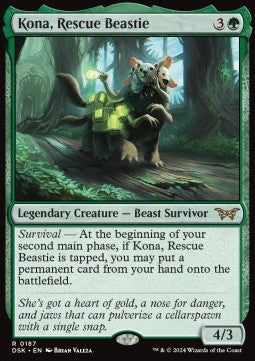 Kona, rettendes Monsterchen DSK-187 Rare Near Mint Englisch Foil