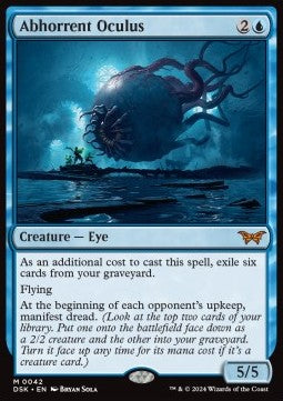 Abhorrent Oculus DSK-42 Mythic Excellent Englisch Foil