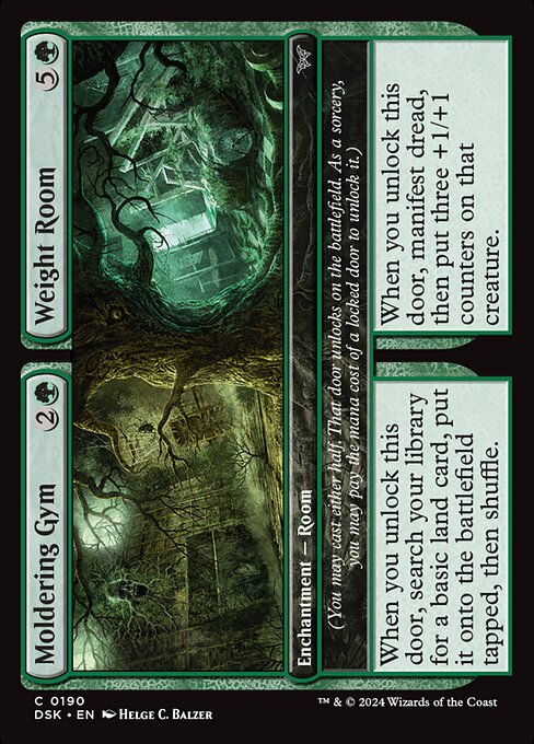 Moldering Gym // Weight Room DSK-190 Common Near Mint Englisch Foil