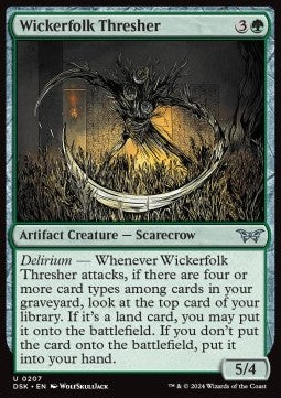 Wickerfolk Thresher DSK-207 Uncommon Excellent Englisch Foil