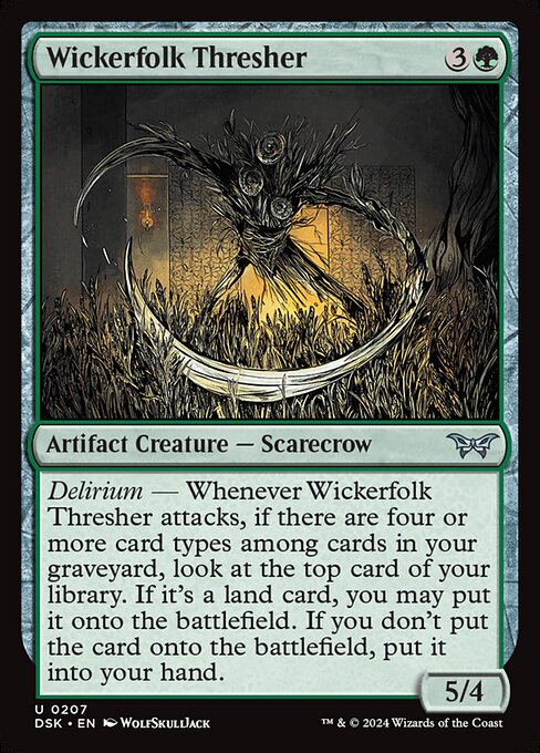 Wickerfolk Thresher DSK-207 Uncommon Excellent Englisch Foil