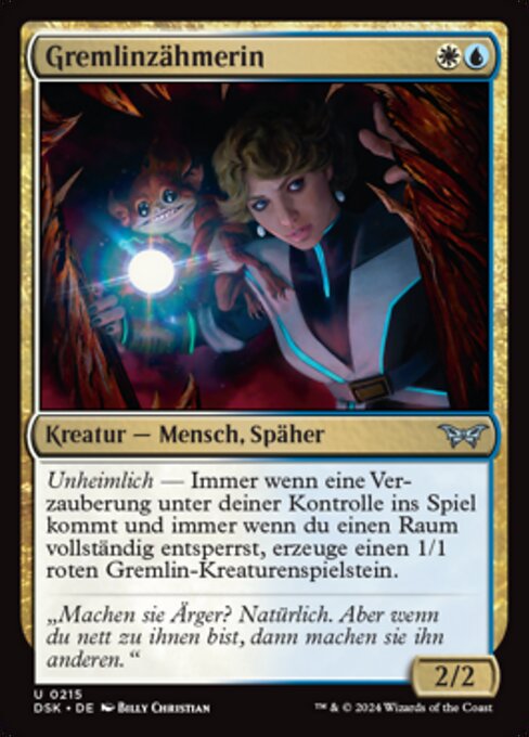 Gremlinzähmerin DSK-215 Uncommon Near Mint Deutsch