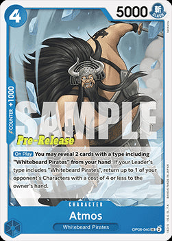 Atmos (OP08-040) OP08P Uncommon Near Mint Englisch