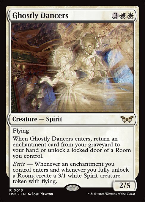 Ghostly Dancers DSK-13 Rare Near Mint Englisch