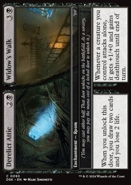 Derelict Attic // Widow's Walk DSK-93 Common Near Mint Englisch Foil
