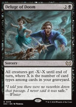 Flut des Verderbens DSC-18 Rare Near Mint Deutsch