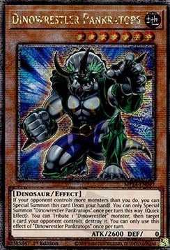Dinowrestler Pankratops MP24-EN047 Quarter Century Secret Rare Near Mint Englisch 1. Auflage