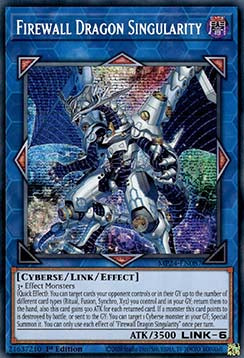 Firewall-Drache Singularität MP24-087 Secret Rare Near Mint Deutsch 1. Auflage