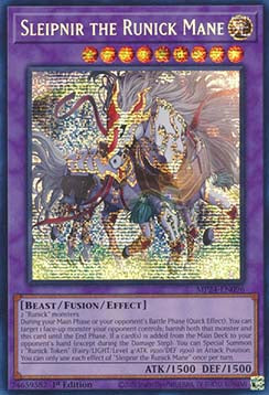 Sleipnir die runische Mähne MP24-096 Secret Rare Near Mint Deutsch 1. Auflage
