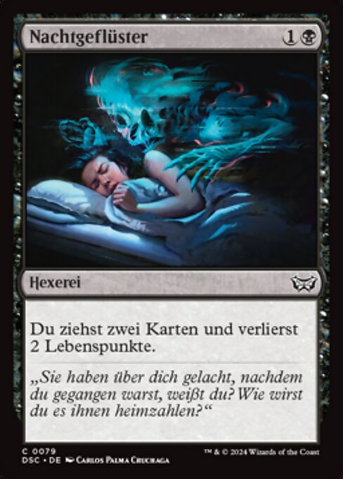 Nachtgeflüster DSC-79 Common Near Mint Deutsch