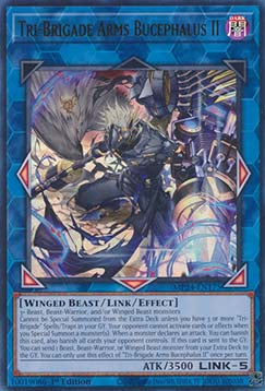 Tri-Brigade Arms Bucephalus II MP24-EN175 Ultra Rare Near Mint Englisch 1. Auflage