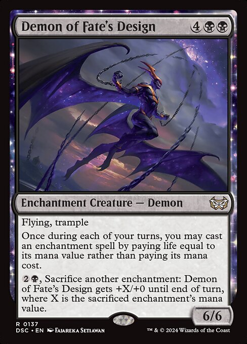 Demon of Fate's Design DSC-137 Rare Near Mint Englisch