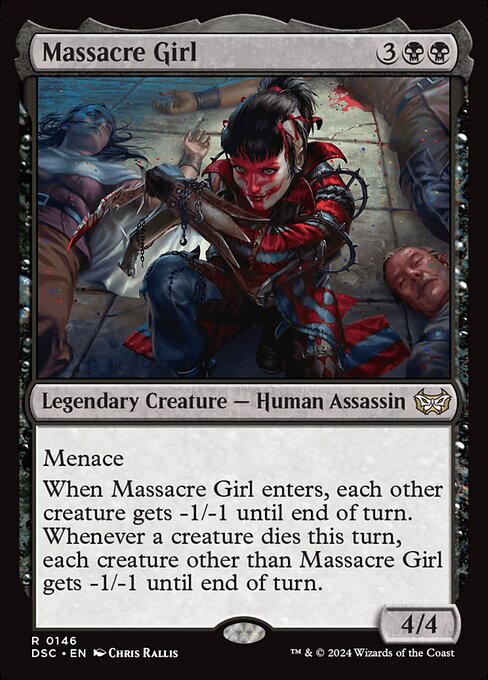 Massacre Girl DSC-146 Rare Near Mint Englisch