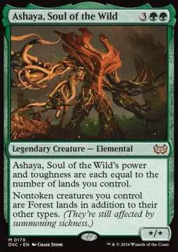 Ashaya, Soul of the Wild DSC-170 Mythic Near Mint Englisch