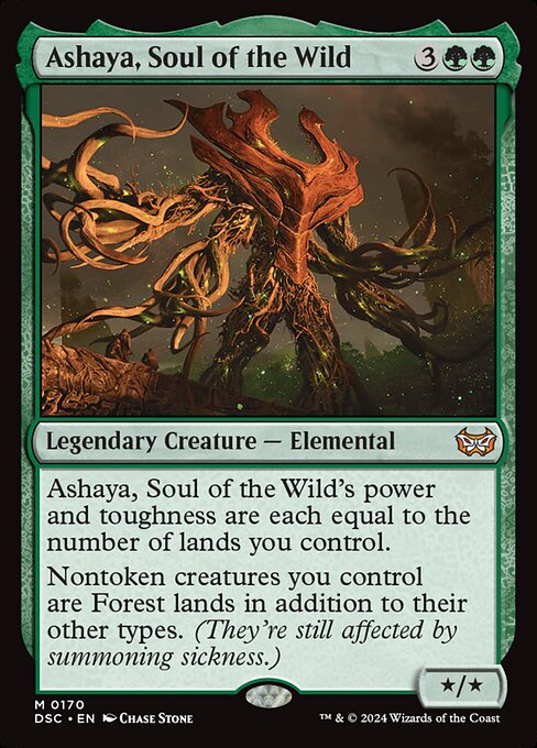 Ashaya, Soul of the Wild DSC-170 Mythic Near Mint Englisch