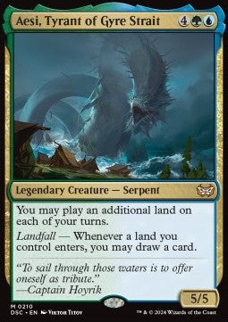 Aesi, Tyrant of Gyre Strait DSC-210 Mythic Near Mint Englisch