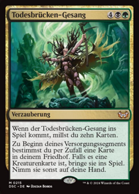 Todesbrücken-Gesang DSC-215 Mythic Near Mint Deutsch