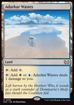 Adarkar Wastes DSC-258 Rare Near Mint Englisch