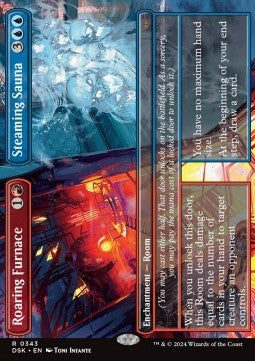 Roaring Furnace // Steaming Sauna XDSK-343 Rare Near Mint Englisch Foil