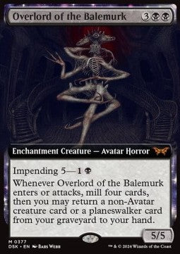 Overlord of the Balemurk XDSK-377 Mythic Near Mint Englisch Foil