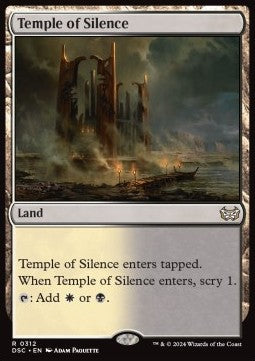 Temple of Silence DSC-312 Rare Near Mint Englisch