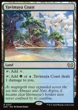 Yavimaya Coast DSC-327 Rare Near Mint Englisch