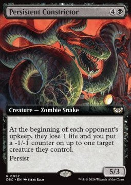 Persistent Constrictor XDSC-52 Rare Excellent Englisch