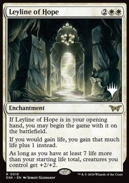 Leyline of Hope PDSK-18 Rare Near Mint Englisch Foil