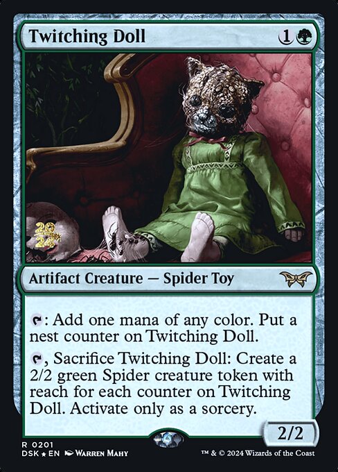 Zuckende Puppe (V.1) PDSK-201 Rare Near Mint Deutsch Foil