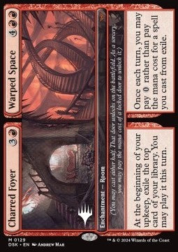 Charred Foyer // Warped Space PDSK-129 Mythic Near Mint Englisch