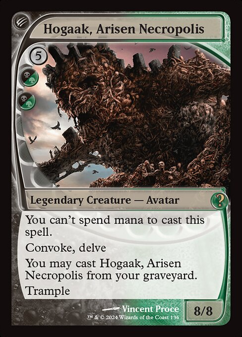 Hogaak, Arisen Necropolis MB2-136 Rare Excellent Englisch