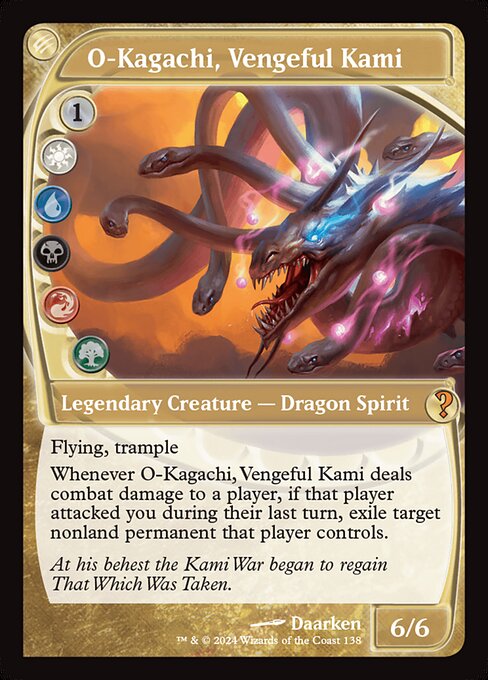 O-Kagachi, Vengeful Kami MB2-138 Mythic Excellent Englisch
