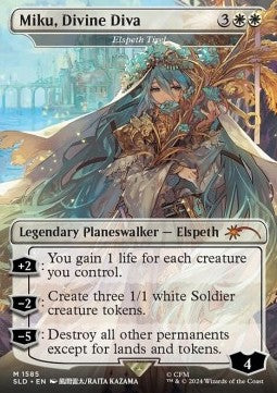Elspeth Tirel SLDCTSS-1585 Mythic Near Mint Japanisch Foil