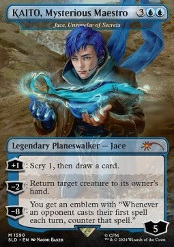 Jace, Unraveler of Secrets SLDCTSS-1590 Mythic Near Mint Japanisch Foil