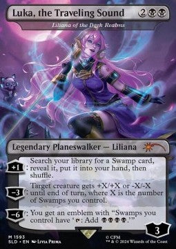 Liliana of the Dark Realms SLDCTSS-1593 Mythic Near Mint Japanisch Foil